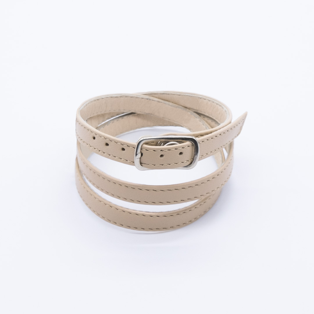 Strap nappa beige