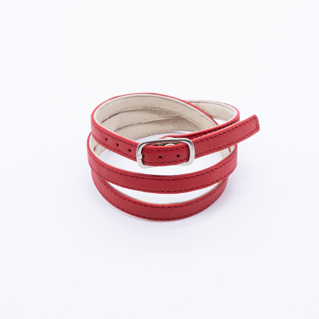 Strap nappa red