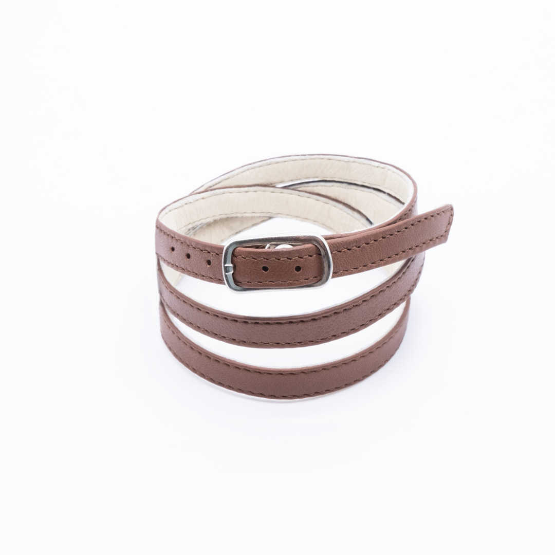 Strap nappa brown