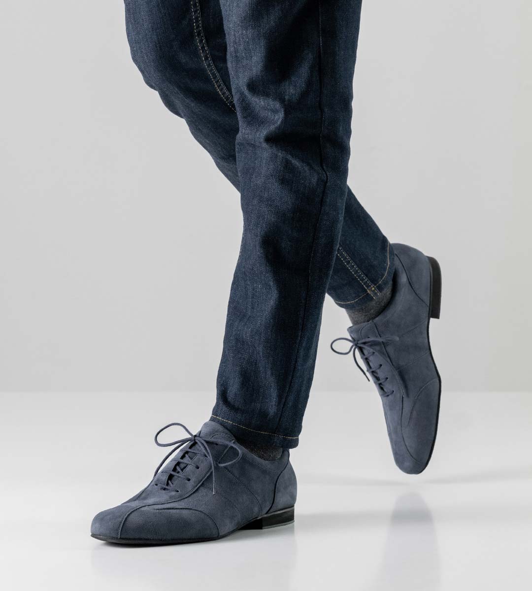 Men's dance shoe Sneaker in blue by Werner Kern for Salsa